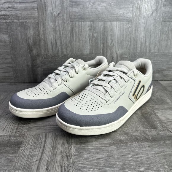 Adidas FreeRider Pro Men's size 11.5 Cycling Ivory Grey Shoes ID2450 - Picture 3 of 8